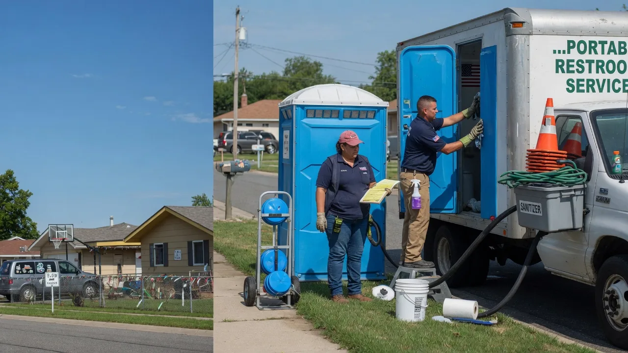 Portable Toilet Rental in Dyersville, IA near me